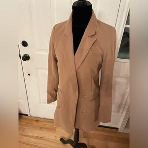 Rachel Zoe Oversize Beige Blazer Size XS